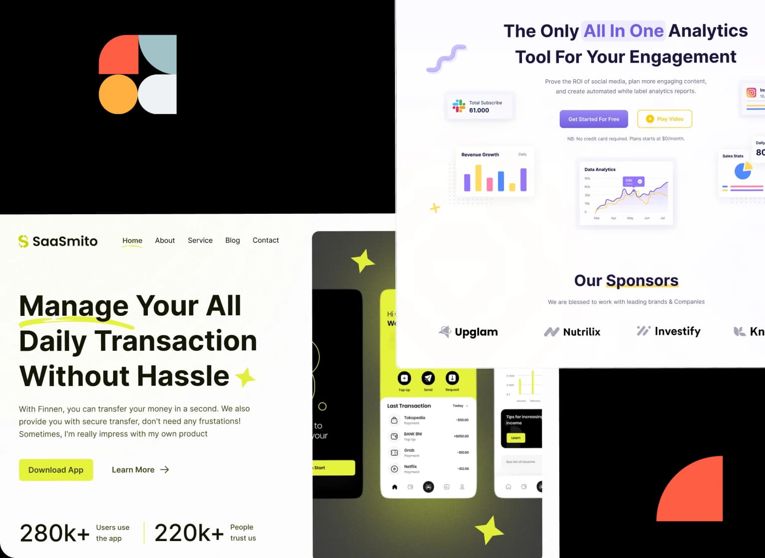 saas service illustration