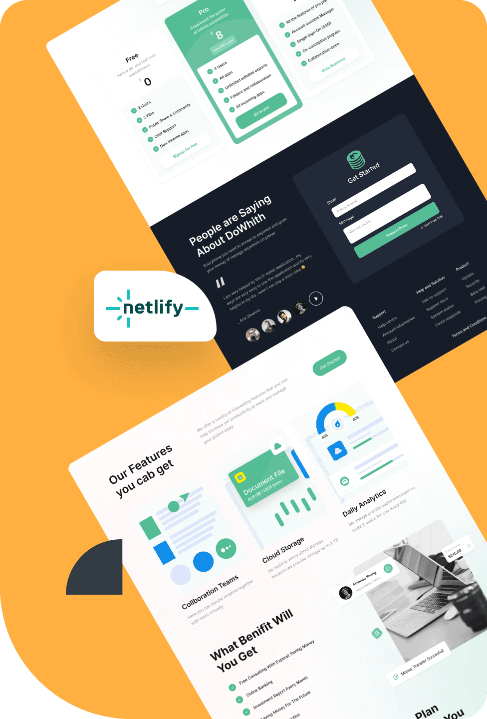 Netlify Services Illustration