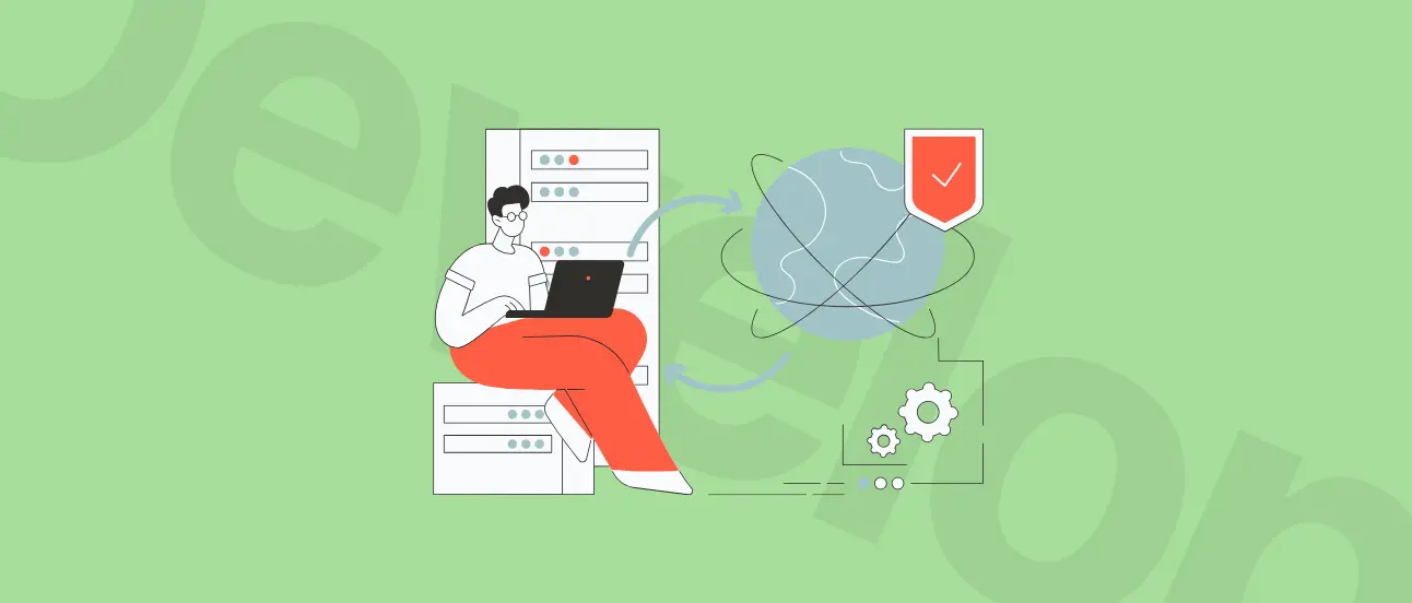 Illustration showing a modern web development workspace with code editors and deployment pipelines, representing a comparison of static site generators such as Astro, Next.js, Hugo, and Eleventy for building fast, SEO-friendly websites in 2026.